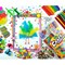Arts & Crafts Supplies Kits & Materials Set for Kids, Toddler & Organizer Storage Tote Bag